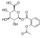Picture of Acetylsalicylic acid acyl-d-glucuronide (Aspirin acyl-d-glucuronide