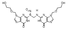 Picture of  	N-Nitroso Aciclovir EP Impurity K
