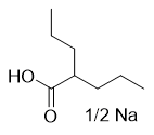 Picture of Valproic Acid Semisodium salt