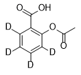 Picture of Acetylsalicylic Acid-D4 (Aspirin-D4)